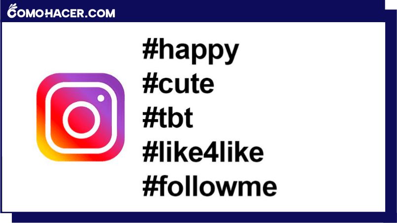 Ejemplos de hashtags de Instagram